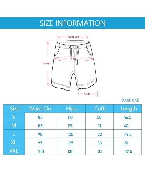 Board Shorts Men's Board Shorts Quick Dry Swim Trunks Lightweight Sportswear - Basketball Court - CR18UELQY6E