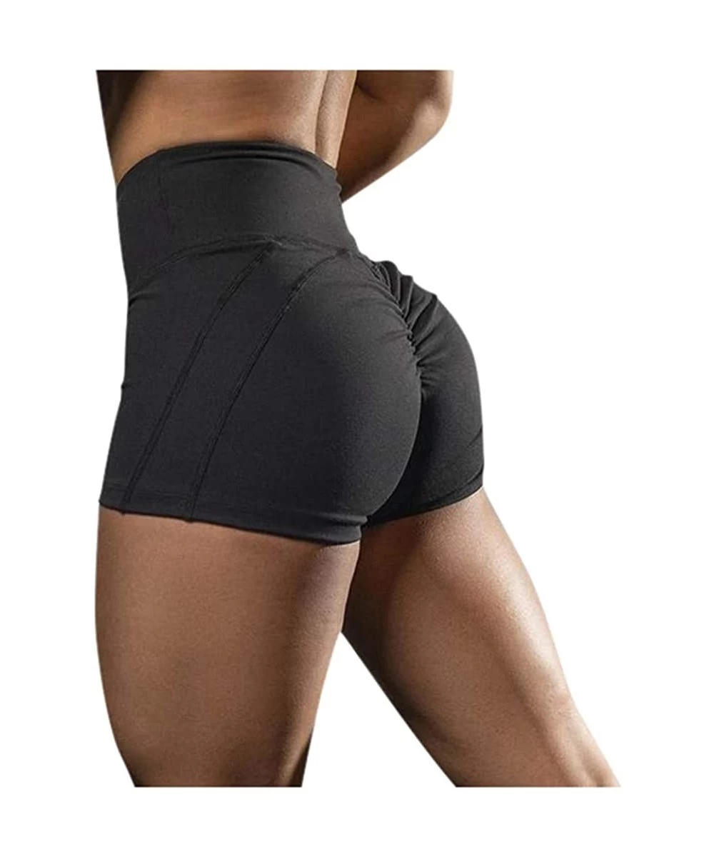 Cover-Ups Yoga Shorts for Women with Pockets-High Waisted Tummy Control Workout Running Athletic Non See-Through Yoga Pants -...