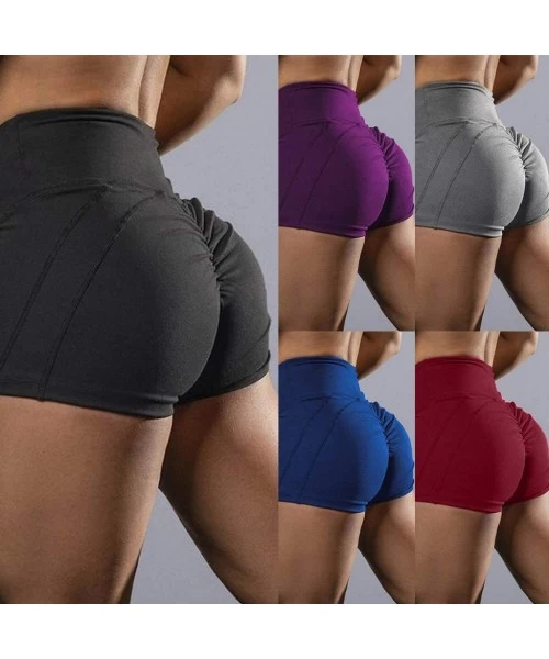 Cover-Ups Yoga Shorts for Women with Pockets-High Waisted Tummy Control Workout Running Athletic Non See-Through Yoga Pants -...