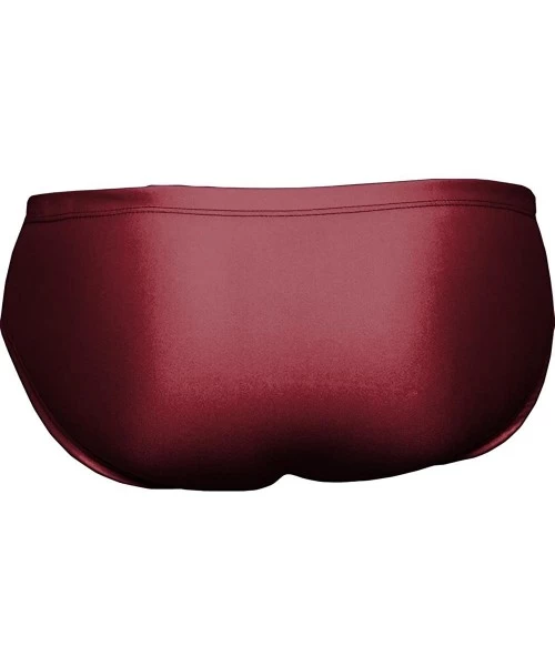 Racing Solid Polyflex Brief 2.0 Fully Front and Back Lined - Brick Red - CI11BJ28WMN