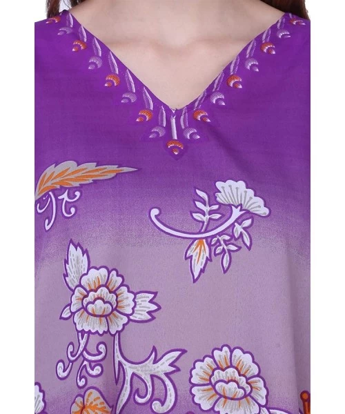 Cover-Ups Kaftan Dress - Caftans for Women Women's Caftans Suiting Teens to Adult Women in Regular to Plus Size 159 purple - ...