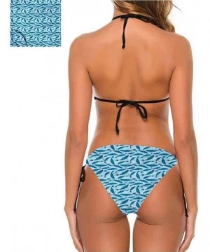 Bottoms Strap Swimwear Whale- Swimming Under Sun Make You Feel Comfortable/Confident - Multi 13-two-piece Swimsuit - CP19E70NXY6