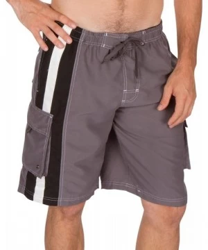 Board Shorts Poseidon Skate Surf Boardshort - Charcoal - CG11O30BPQN