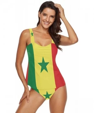 Sets Scuba Dive Flag Womens Two Piece Bikini Set Swimwear Beachwear - Senegal Flag - CJ18TXW7ZWE