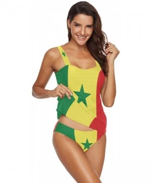 Sets Scuba Dive Flag Womens Two Piece Bikini Set Swimwear Beachwear - Senegal Flag - CJ18TXW7ZWE