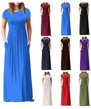 Cover-Ups Maxi Dresses for Women Elegant 2020 Summer Casual Sleeveless Plain Cami Tank Dress Sexy Holiday Beach Party Long Dr...