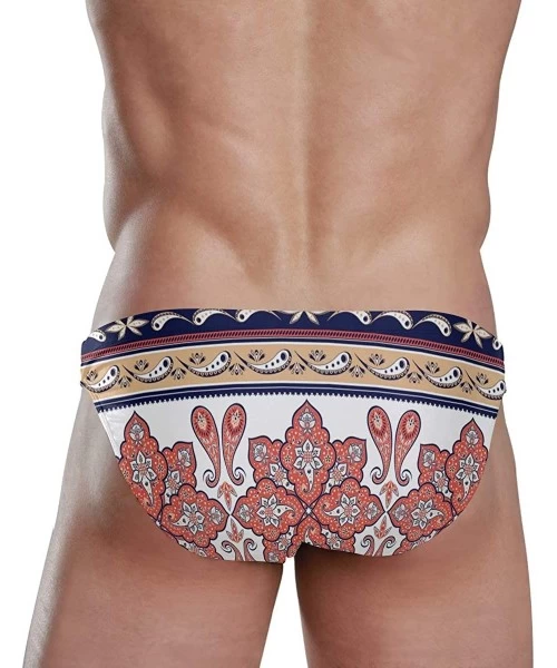 Racing Men Swimsuit Mandala Flowers Bikini Briefs Male Sexy Swimwear 2030751 - 2030757 - CC18WQD035S